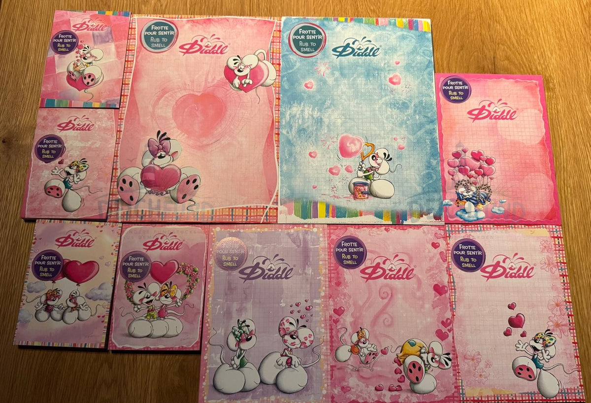 Diddl Herz Blätter Set