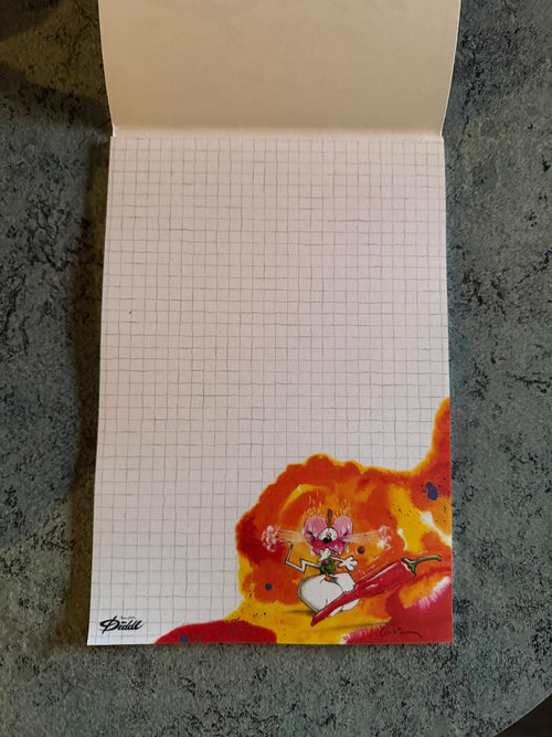 Diddl Block A5 Nr. 106 "Peperonifeuer"