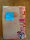 Diddl Block A5 Nr. 391 – Vorderseite mit Diddlina und Blume