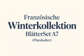 Platzhalter für das Diddl A7-Blätterset der französischen Winterkollektion 2026