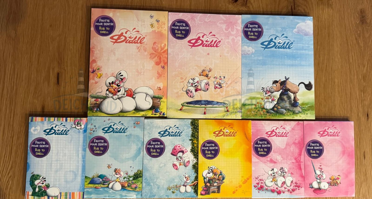 Diddl Frühling Blätter Set